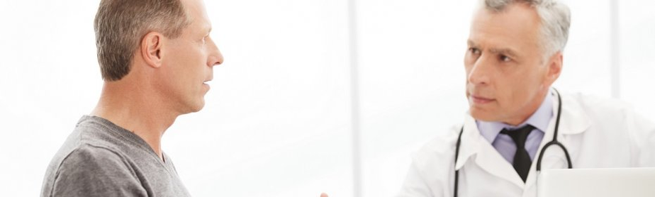 A man with prostatitis when receiving a urinary doctor