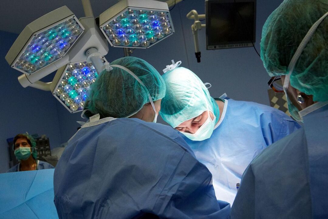 Acting in chronic prostatitis