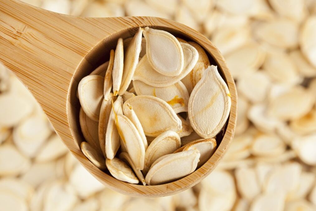 In chronic prostatitis, pumpkin seeds are very helpful