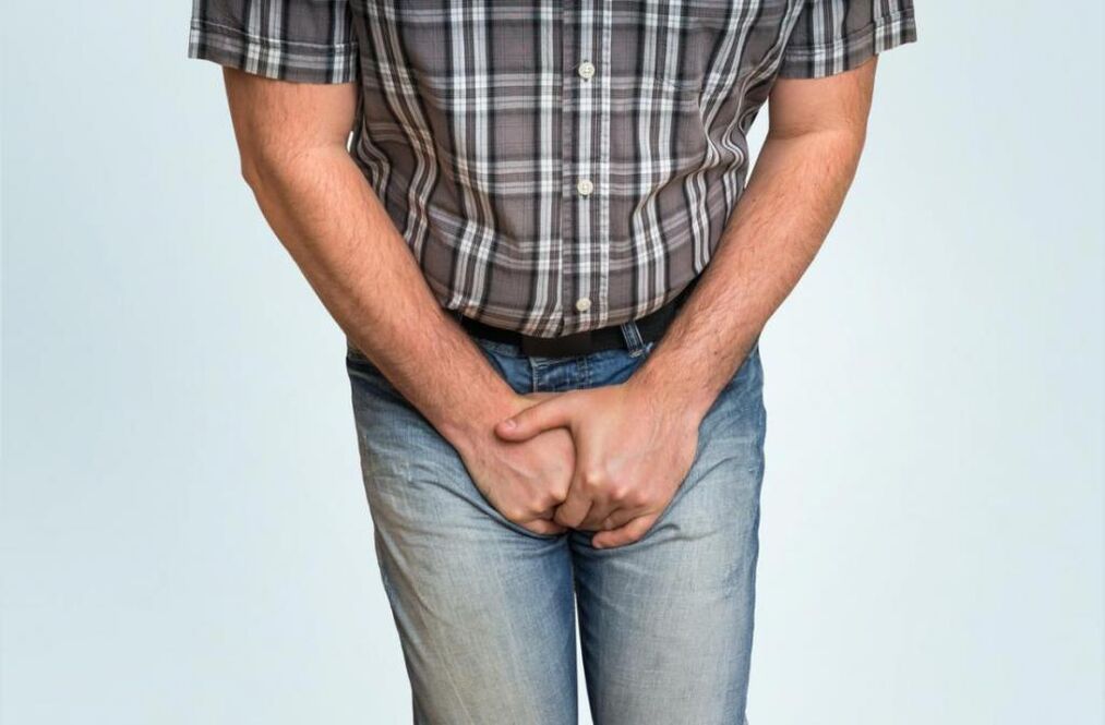 pain in the groin with chronic prostatitis