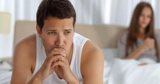 Symptoms of prostatitis force a man to avoid sex